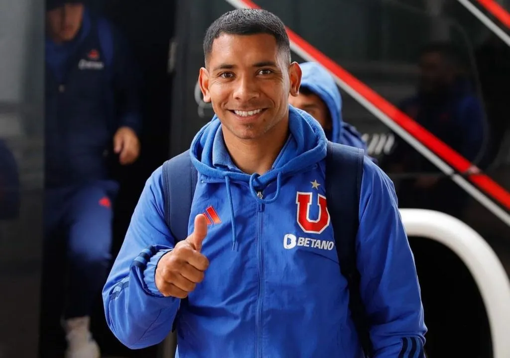 Palacios, previo al viaje a Temuco (Prensa Universidad de Chile)