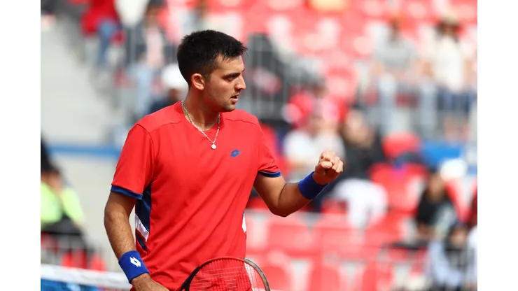 Tomás Barrios va por la clasificación a la final del singles en los Juegos Panamericanos de Santiago 2023 (Foto: Santiago 2023 / Photosport)