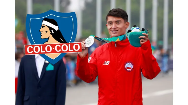 El medallista panamericano confesó ser hincha de Colo Colo. (Foto: Santiago 2023 / Photosport)