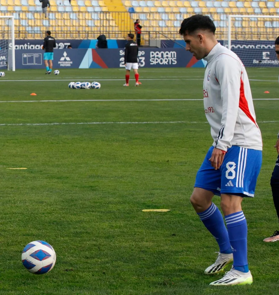 César Fuentes no ha podido ganarse la titularidad en La Roja Panamericana. (Foto: Santiago 2023 / Photosport)