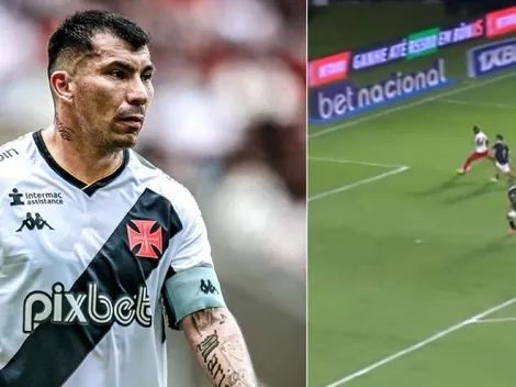 Video: Medel recibe criticas en Brasil por su lentitud en esta jugada