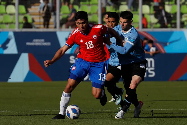 Musrri reconoció a Damián Pizarro como su estandarte, pese a la camiseta que defiende en Chile (Raúl Zamora/Santiago 2023 vía Photosport)