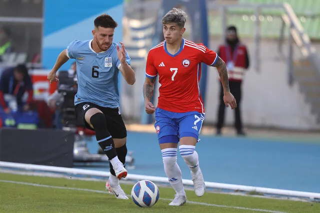 Mendoza aplaudió el nivel de Maxi Guerrero (Manuel Lema O/Santiago 2023 vía Photosport)
