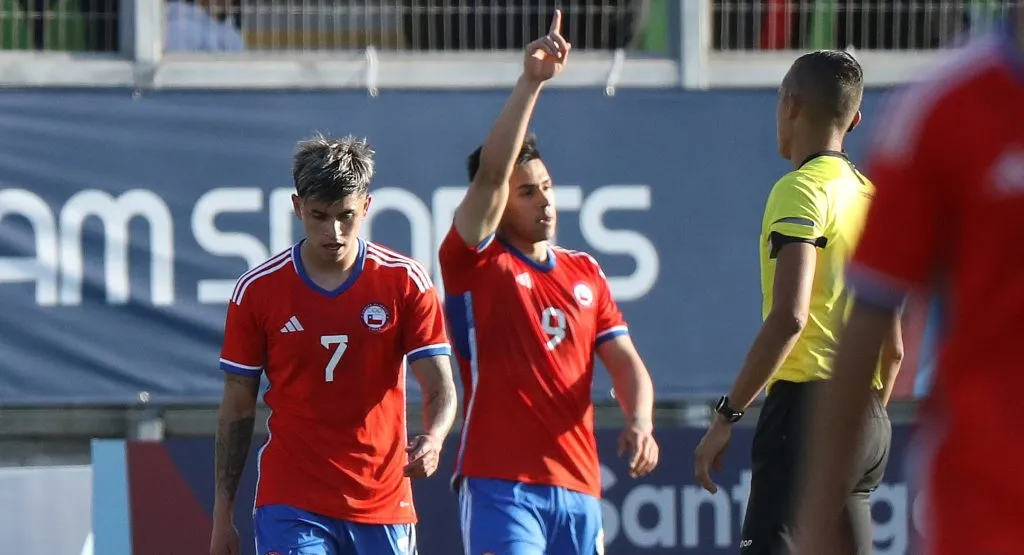 Rodrigo Herrera alabó el trabajo de Alexander Aravena (Manuel Lema O/Santiago 2023 vía Photosport)