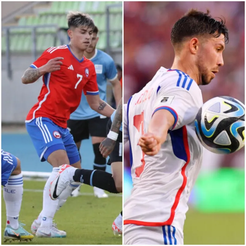 Guerrero y Loyola, dos observados por el gerente deportivo de la U (Manuel Lema O/Santiago 2023 vía Photosport / Photosport)