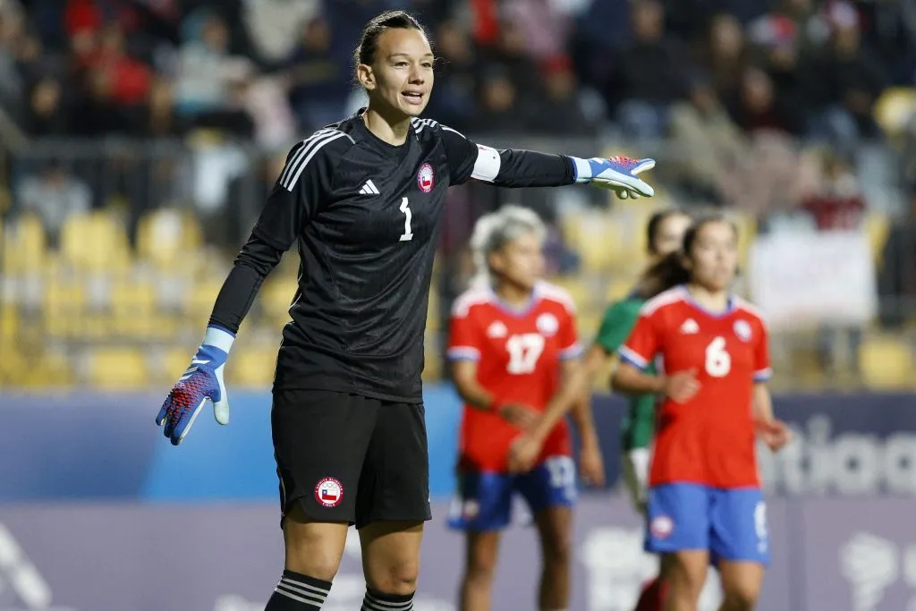 Christiane Endler disputó su último partido por Chile frente a Estados Unidos.