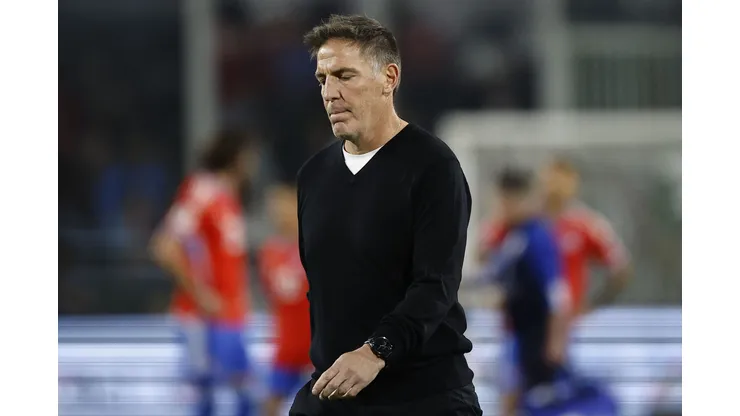 Eduardo Berizzo no lo pasa bien en la Selección Chilena (Foto: Photosport)