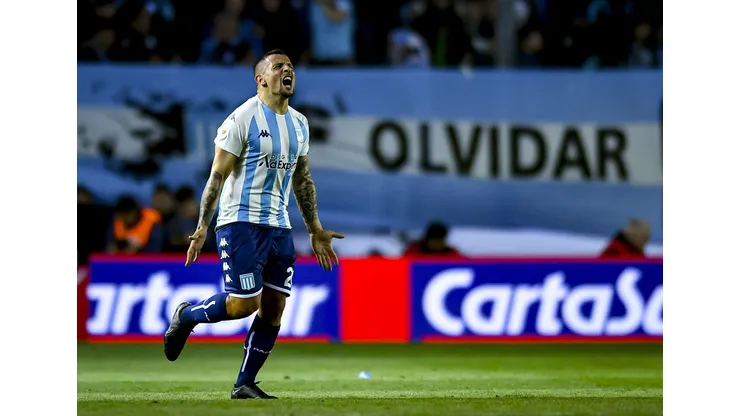 Emiliano Vecchio volvió a jugar con Racing Club (Foto: Getty)