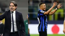 Simone Inzaghi y su feroz queque a Alexis Sánchez