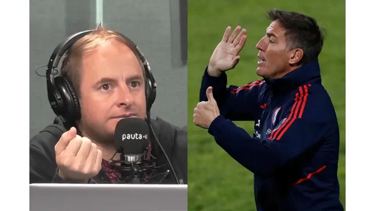 El periodista se lanzó otra vez contra el entrenador de La Roja. (Foto: Santiago 2023 / Aton)