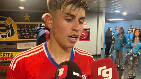 El delantero de Deportes La Serena anotó el primer gol de La Roja en los Juegos Panamericanos. (Foto: Cristián Cavieres – Bolavip)