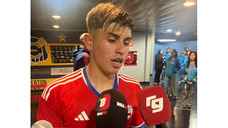 El delantero de Deportes La Serena anotó el primer gol de La Roja en los Juegos Panamericanos. (Foto: Cristián Cavieres - Bolavip)