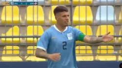 Alan Saldivia el capitán de la Selección de Uruguay