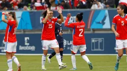 La Selección Chilena de fútbol femenino debutó con un triunfo en los Juegos Panamericanos. (Foto: Dedvi Missene/Santiago 2023 vía Photosport)