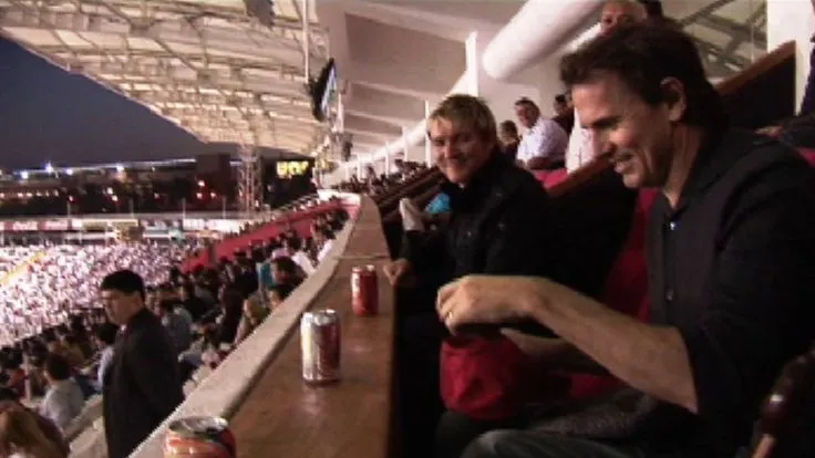 Duran Duran en su visita al Estadio Monumental. (Foto: AS Chile)