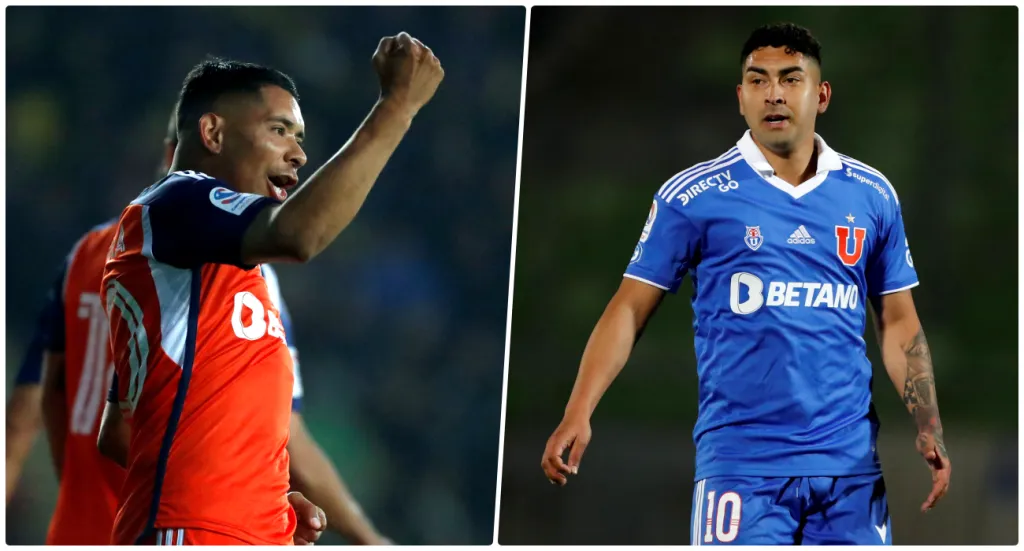 El Chorri Palacios y Vargas buscarán dejar atrás los malos momentos en la U | FOTO: Photosport