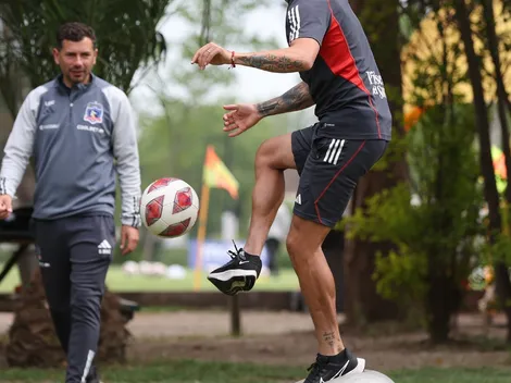 ¿Antes de tiempo? Joven promesa de Colo Colo volvió a entrenar tras cirugía