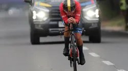 La ciclista nacional le dio la cuarta medalla al Team Chile en los Juegos Panamericanos Santiago 2023. (Foto: Aton)
