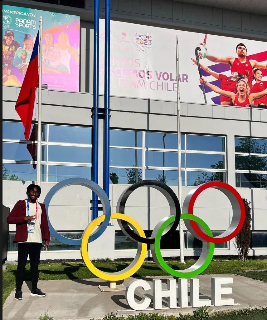 Keven Emmanuel Beausejour en la Villa Panamericana (Instagram)