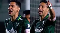 Juan Manuel Insaurralde tuvo ásperas situaciones en encuentro de Sarmiento ante Racing.