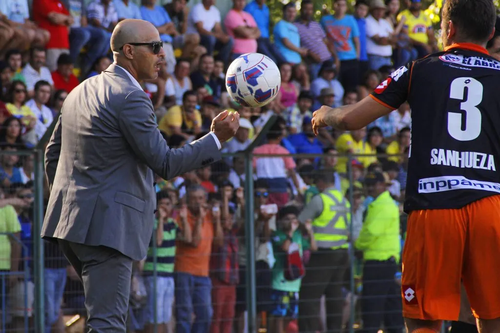 Marco Antonio Figueroa quiere ver a un plantel competitivo en Cobreloa (Photosport)