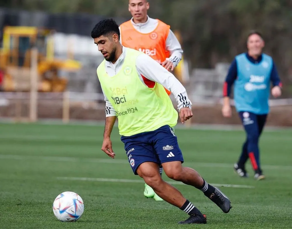Antonio Díaz sería titular en La Roja | Foto: Instagram