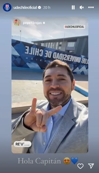 La visita del Pepe Rojas al CDA (Instagram)