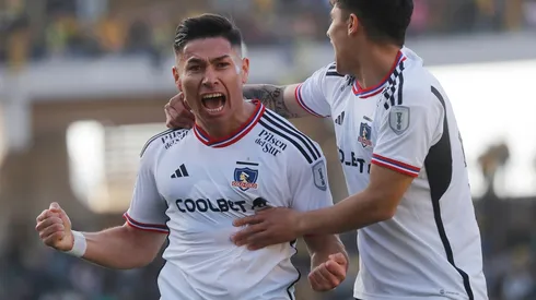 El lateral derecho festejó en la intertemporada de Colo Colo. (Foto: Photosport)