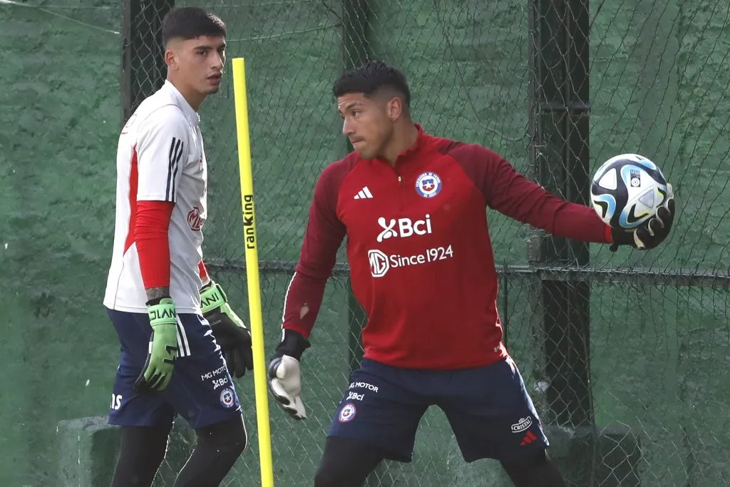 Brayan Cortés que es el arquero titular de Colo Colo y la Selección Chilena adulta, ahora también defenderá el arco de La Roja panamericana. (Foto: Photosport)