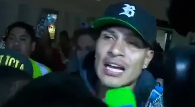 Paolo Guerrero le dio con todo a la prensa peruana (Movistar Perú)