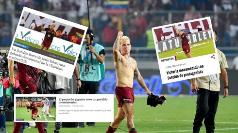 "Soteldinho" se roba las portadas de la prensa venezolana