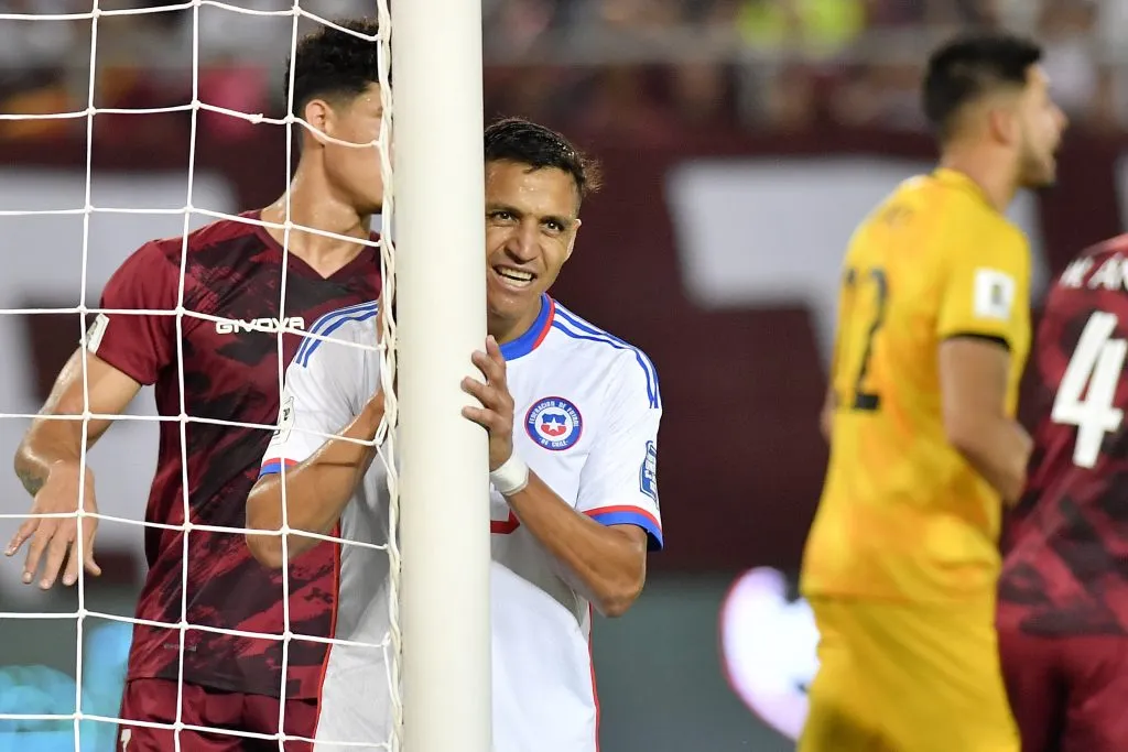 La Roja no pudo ante Venezuela en Maturín (Foto: Photosport)