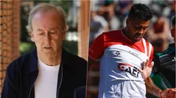 Raúl Delgado -izq- presidente de San Felipe no se guardó nada y manda al frente a jugadores y desecha al cuerpo técnico de San Felipe