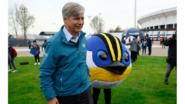El director ejecutivo de Santiago 2023 le bajó el perfil a la polémica de las llaves. (Foto: Photosport)