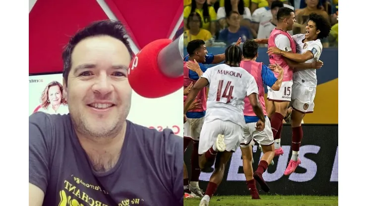 El periodista chileno destacó el buen andar de la Selección Venezolana.