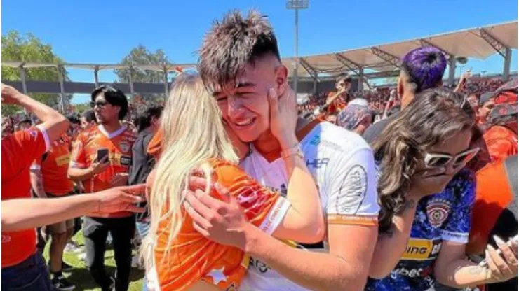 Tapia se emocionó a la hora de hablar del título con Cobreloa.