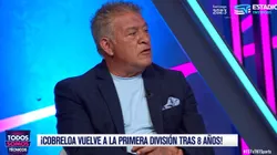 Claudio Borghi siente que más equipos de la Primera B deben ascender (Foto: TNT Sports)