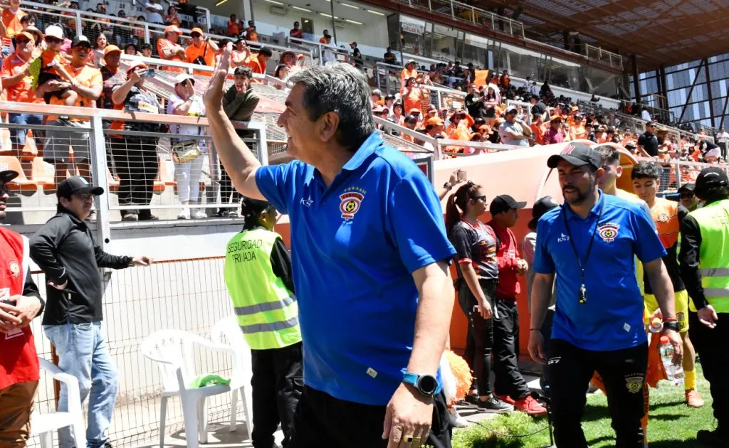 Emiliano Astorga lleva dos temporadas como DT de Cobreloa. (Foto: Photosport)