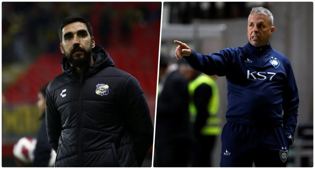 Meneghini y Álvarez están peleando en la parte alta del fútbol chileno | FOTO: Photosport