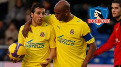 Senna estuvo presente en la despedida del "14 de los blancos".