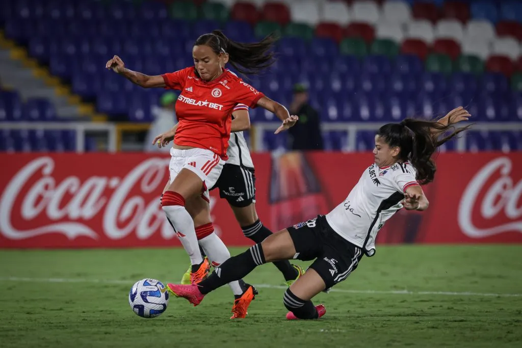 Internacional venció a Colo Colo (Foto: LibertadoresFEM, Twitter)