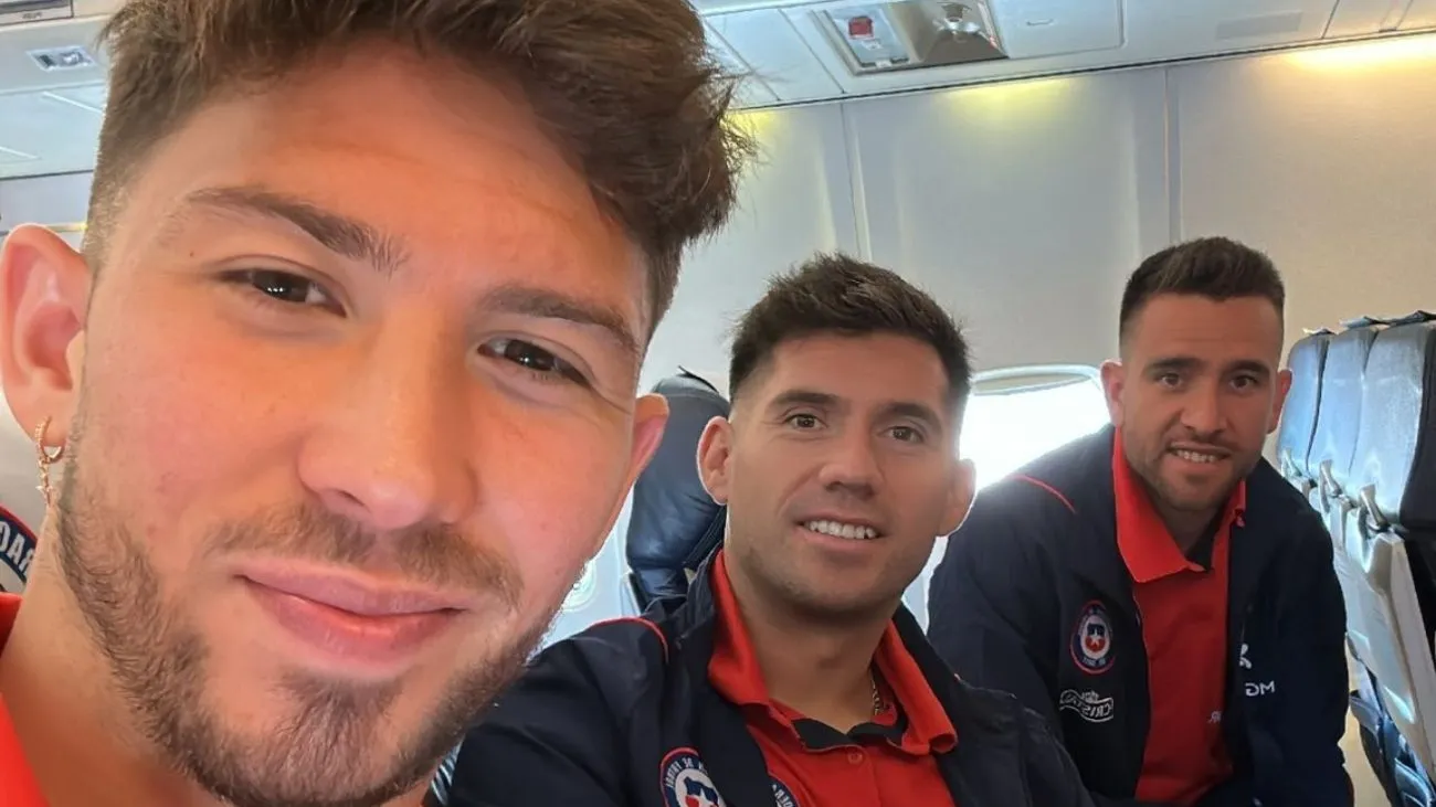 Felipe Loyola, César Fuentes y Matías Zaldivia viajaron con La Roja a Venezuela.