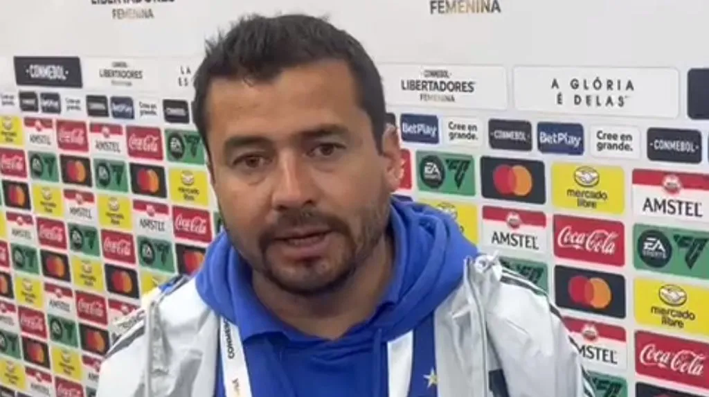 Nicolás Bravo, el DT azul en el 2023 (Captura Bolavip)