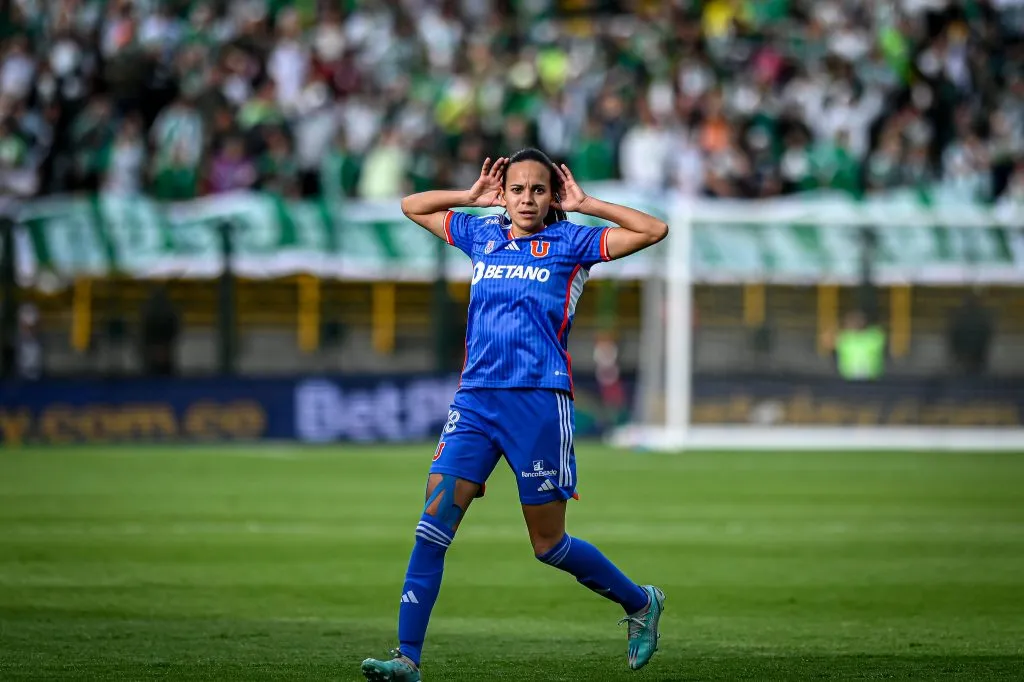 El gol de Sánchez le dio cierta esperanza a los hinchas de la U | FOTO: Conmebol Libertadores