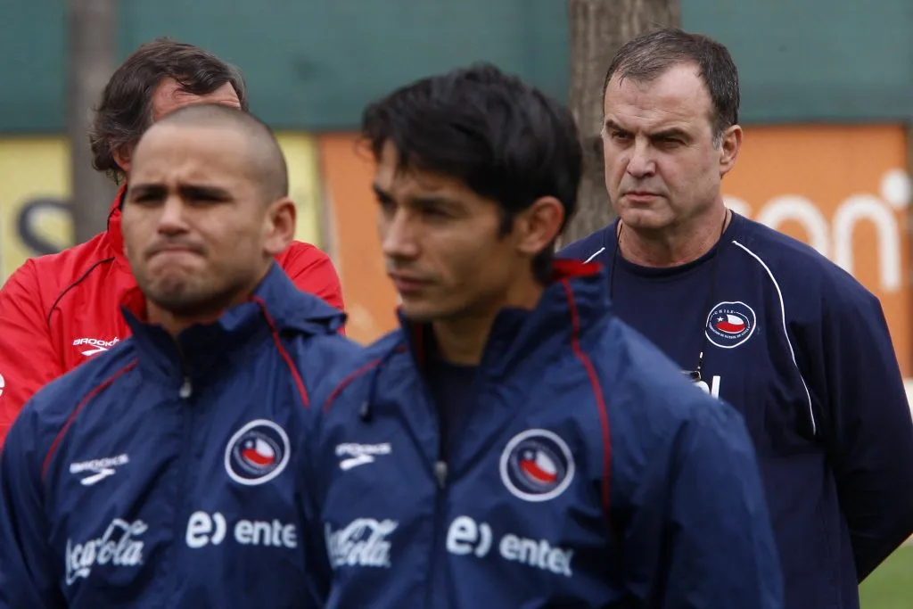 Marcelo Bielsa siempre siguió los pasos de Mati Fernández (Photosport)