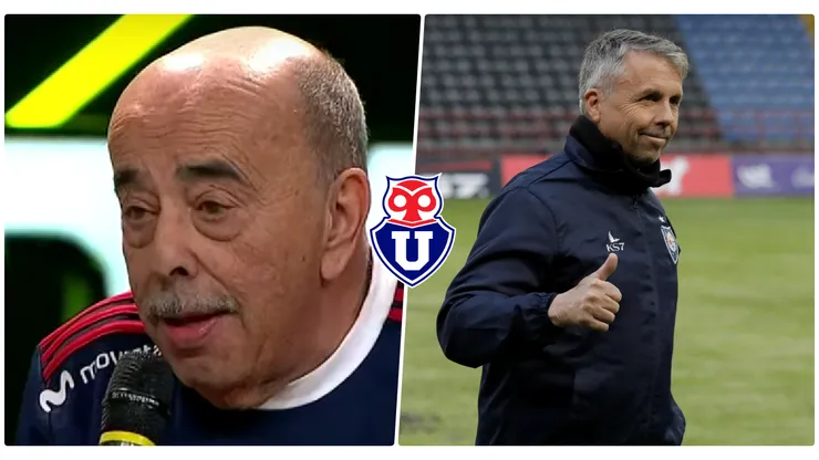 Awad le levanta el pulgar a Álvarez para que sea el entrenador de la U.