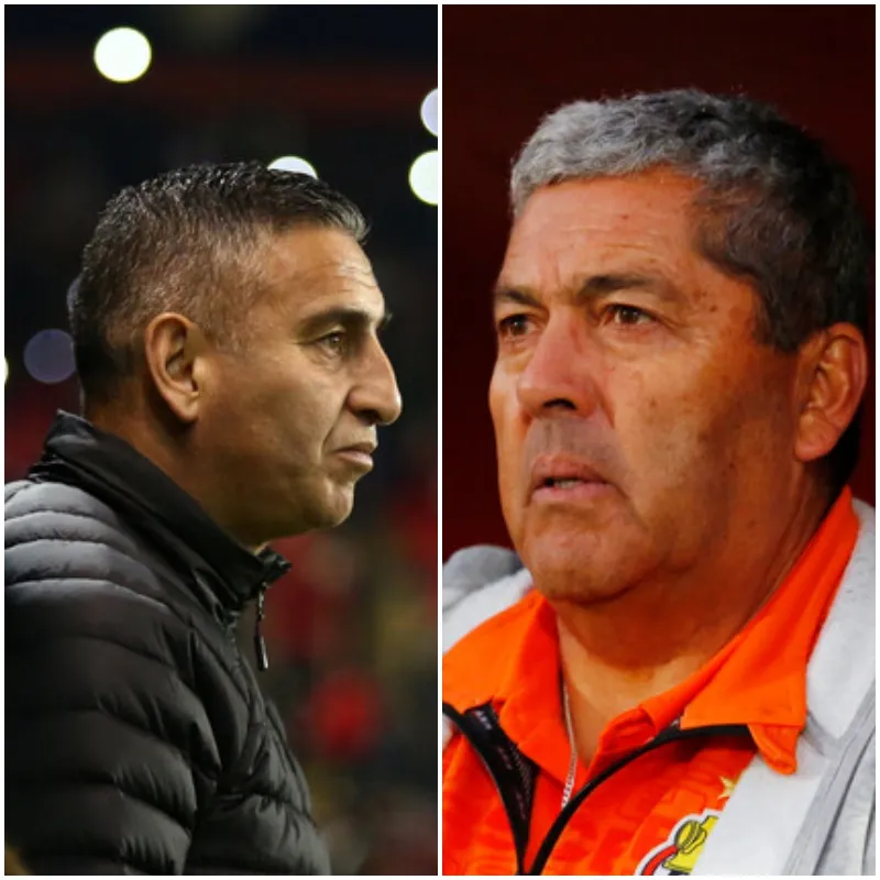 Jaime García y Gustavo Huerta: Dos que no son candidatos para dirigir a la U (Photosport)