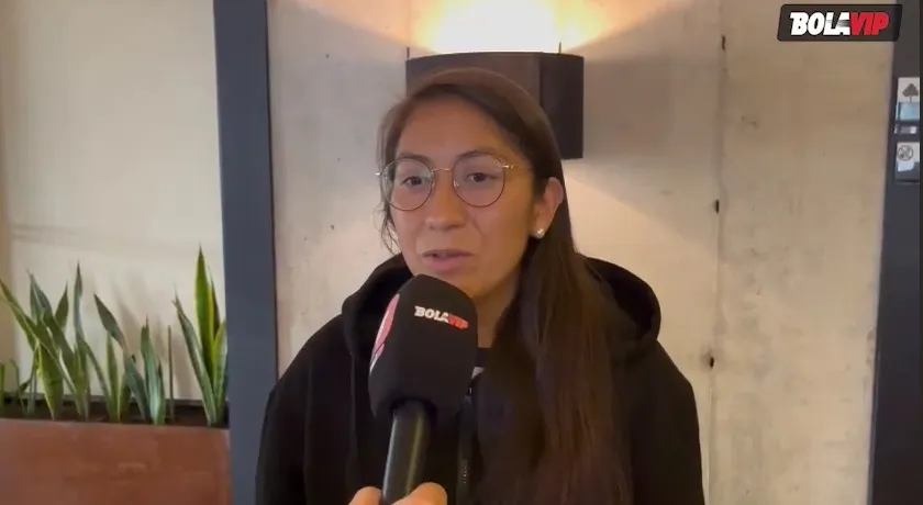 El diálogo con Ana Gutiérrez para Bolavip Chile (Captura Youtube Bolavip Chile)