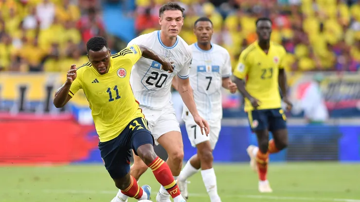 Colombia y Uruguay igualaron a dos goles en un gran partido en Barranquilla