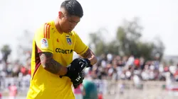 Brayan Cortés recibe sanción por tarjeta roja ante Palestino (Foto: Photosport)